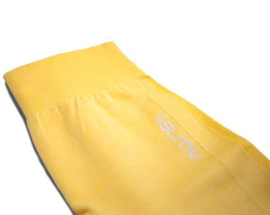 Yellow Compression Leggings