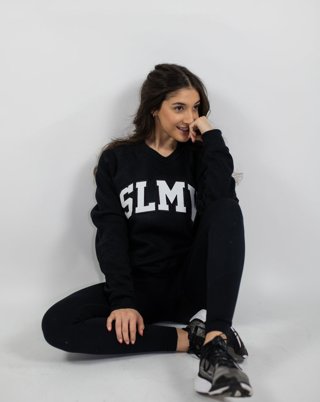 Black Crew Neck Sweater